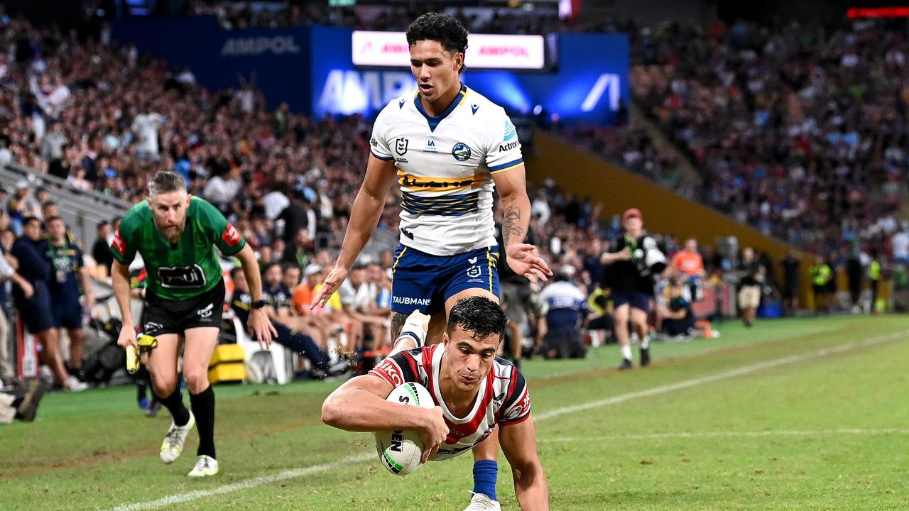 Moment Suaalii ‘arrived as a first grader‘ and what impressed Matty, Cronk most about teen freak