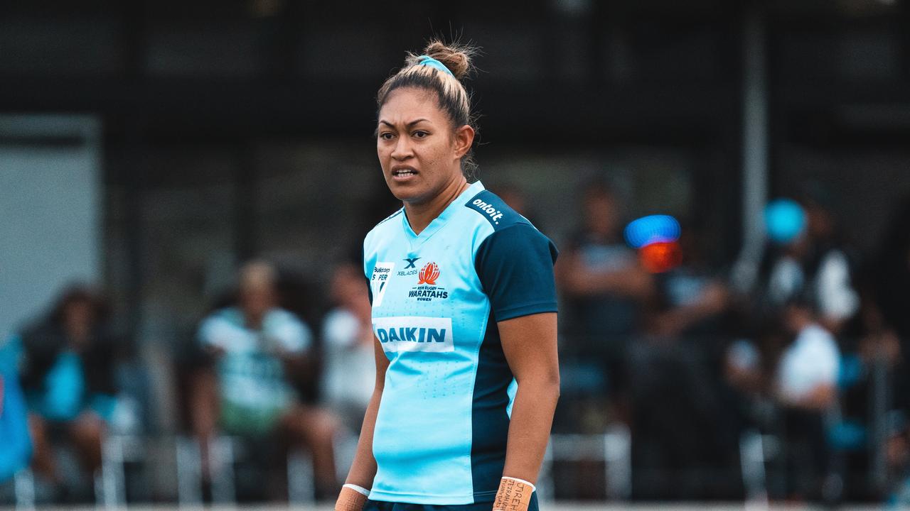 Pauline Piliae is working towards being a member of the Wallaroos at the Rugby World Cup. Pic: Karen Watson