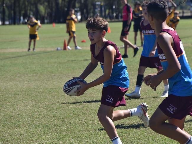 Queensland Representative School Sport state 10-12 years touch championships, Capricornia versus South Coast at Cyril Connell Fields, Rockhampton, on June 7, 2024.