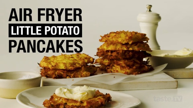 Air fryer little potato pancakes