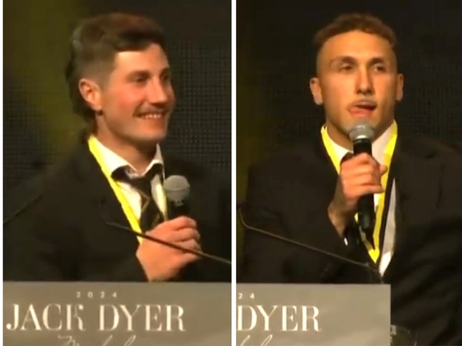 Tigers stars’ ‘disgraceful’ speeches say it all