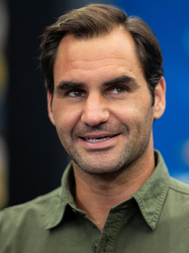 Tennis star Roger Federer. Picture: Johannes Eisele/AFP