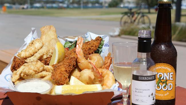 The Fish Shak, a new cafe at the Broadwater Parklands. Picture Glenn Hampson