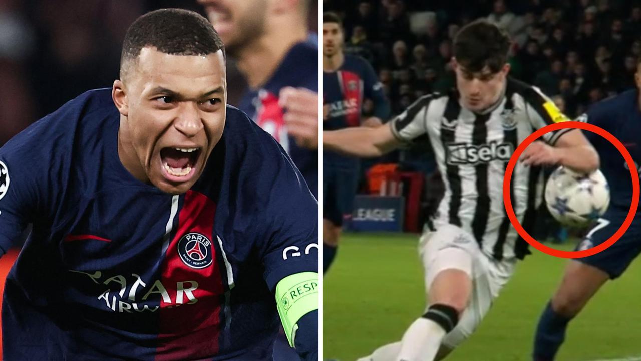 Newcastle furious after last-minute penalty decision in PSG Champions  League draw