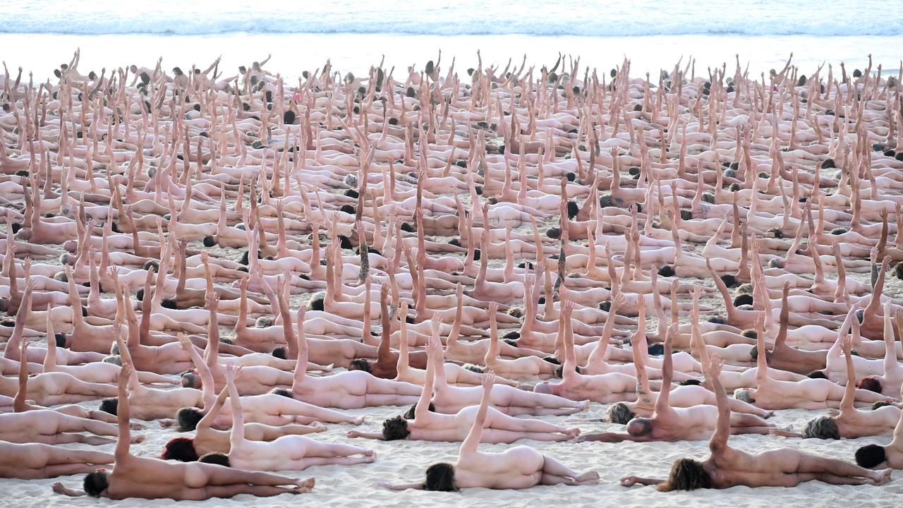 “Raise your hand if you currently have sand in places it’s never been before.” Picture: NCA NewsWire / Jeremy Piper