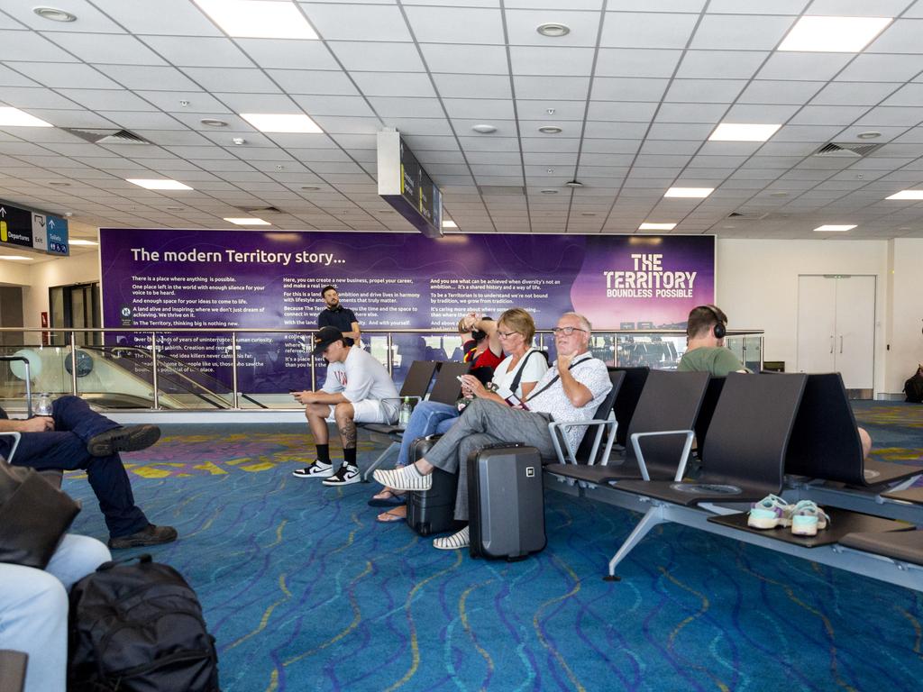 Passenger delays anticipated at Darwin Airport. Picture: Floss Adams.