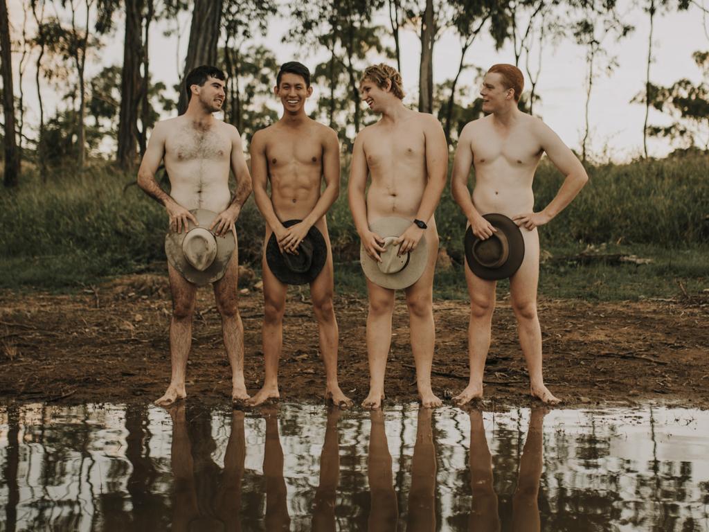 James Cook University veterinarian students Vets Uncovered calendar