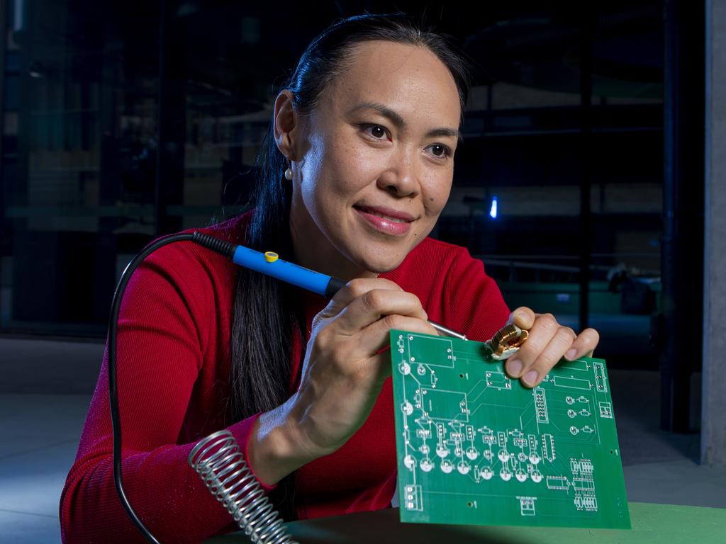 Engineer Dr Anh Tran. Picture: Jerad Williams