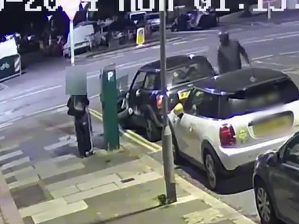 A thug snatched a woman off a street at random. Picture: Sussex Police