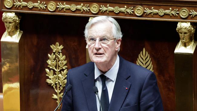 French Prime Minister Michel Barnier.