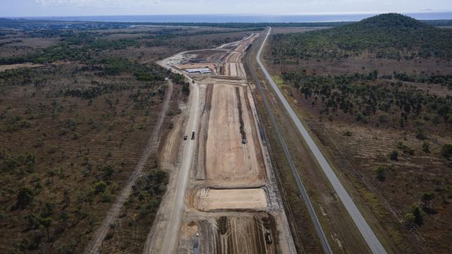 Bowen company Hillery Group has been awarded a contract to build a new $15m rail yard as part of the Carmichael mine and rail project. Picture: Contributed