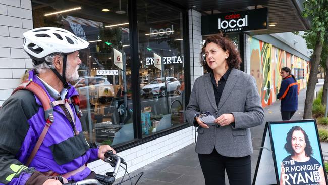 Dr Monique Ryan is running as an independent for the seat of Kooyong. Picture: NCA NewsWire / Ian Currie