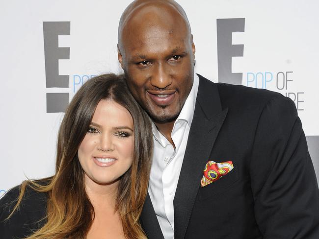 FILE - In this April 30, 2012, file photo, Khloe Kardashian Odom and Lamar Odom from the show 