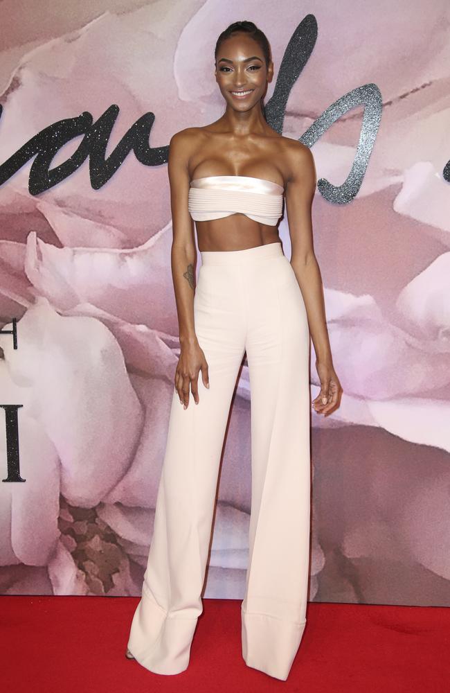 Jourdan Dunn attends The Fashion Awards 2016 on December 5, 2016 in London, United Kingdom. Picture: AP