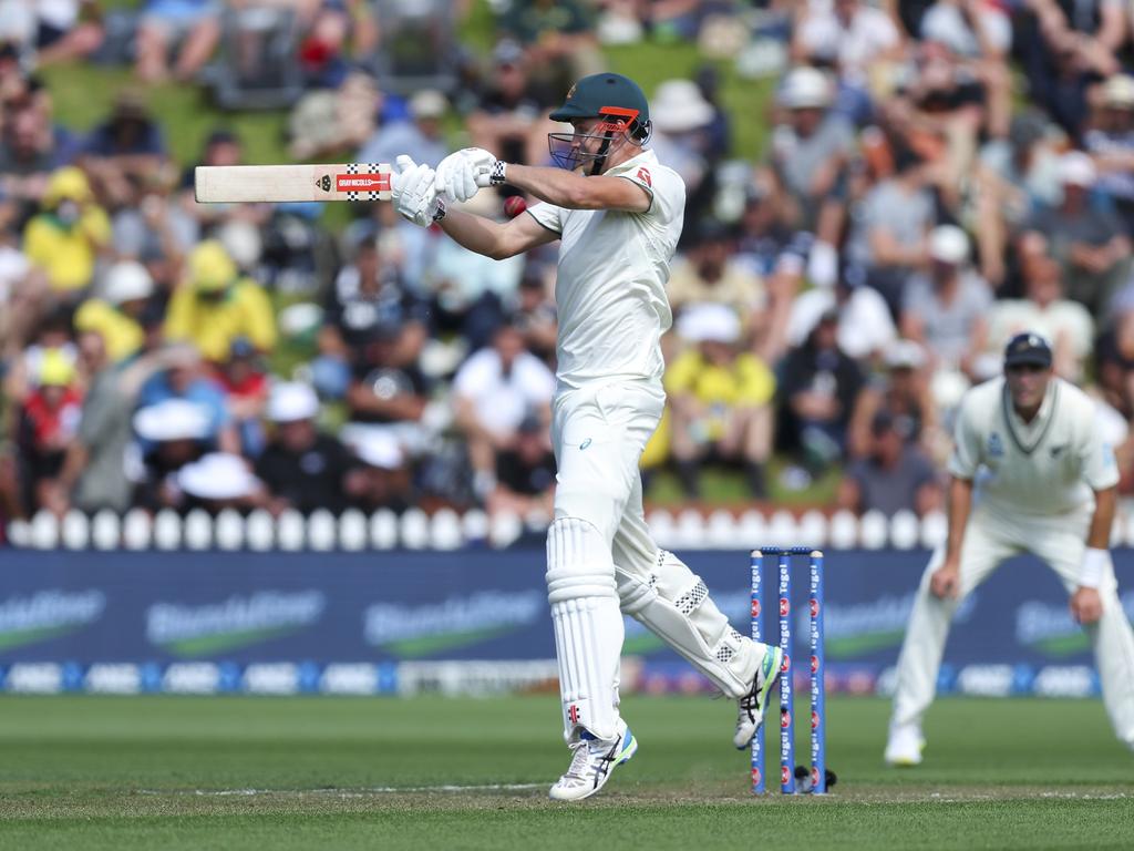 Cameron Green reaches for a short-ball. Picture: Getty