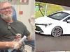 Car driven at man by duo wearing balaclavas