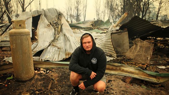 Fire-ravaged communities will take time to recover. Picture: Mark Stewart