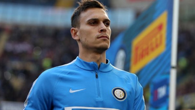 Socceroo Trent Sainsbury with Inter Milan.