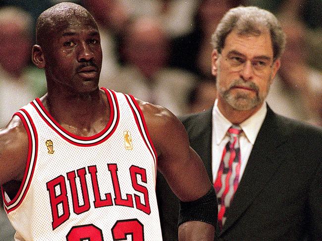 I3 Jun 1997:  Michael Jordan #23 of the Chicago Bulls stands on the court during game six of the NBA Final against the Utah Jazz at the United Center in Chicago, Illinois. The Bulls defeated the Jazz 90-86..   Mandatory Credit: Jonathan Daniel  /Allsport