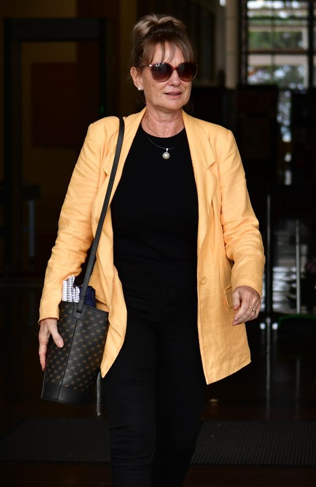 North Australian Aboriginal Justice Agency chief executive Priscilla Atkins leaving her Fair Work Federal Court compensation hearing on December 9, 2024. Picture: Zizi Averill