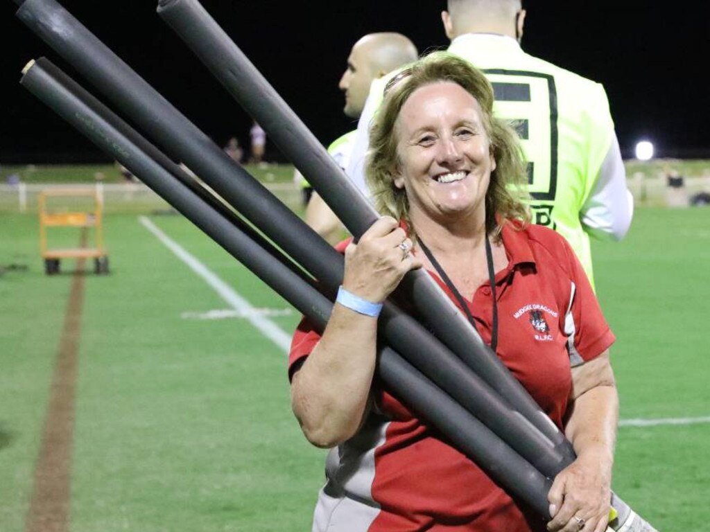 Kathy Lang has been the club secretary of Mudgee Rugby League Club for 15 years. Source: Supplied