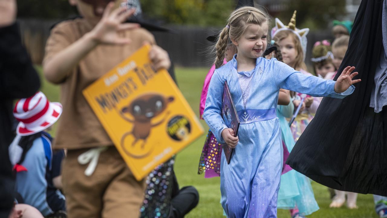 All the wonderful costumes from Lindisfarne Primary's book week parade. Picture: LUKE BOWDEN