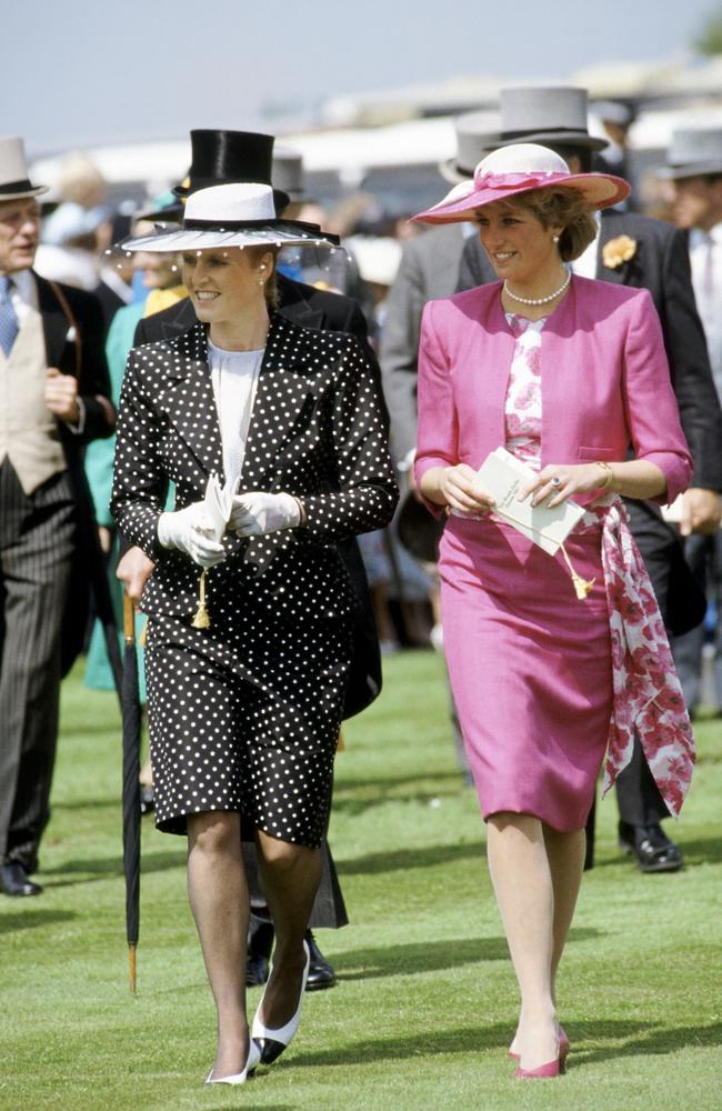 And with Princess Diana. Picture: Tim Graham/Getty Images