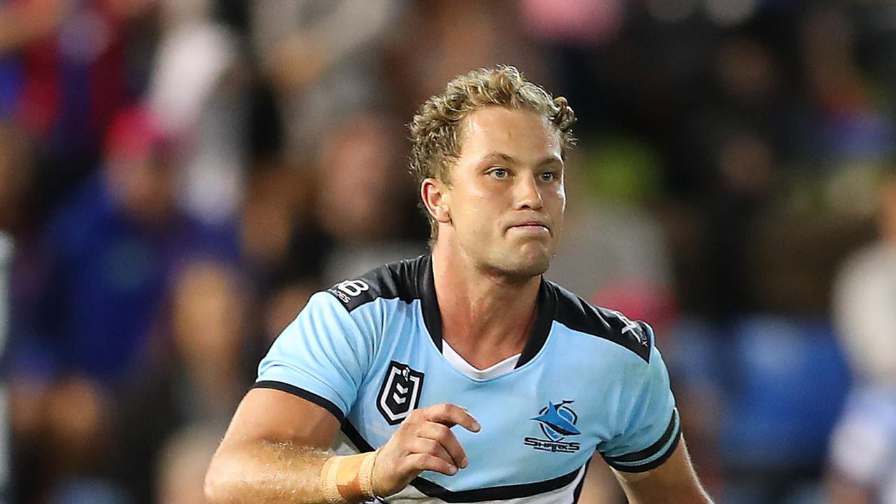 Matt Moylan of the Cronulla Sharks