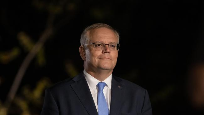 Scott Morrison has mocked Labor’s plan Picture: Jason Edwards