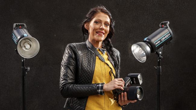 Ms Espie is now starting her own photography business thanks to a grant available to young people who've lived in state care. Picture: Matt Turner