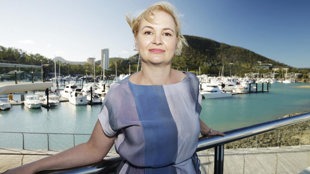 Great Barrier Reef Foundation managing director Anna Marsden at Hamilton Island. Picture: Lachie Millard