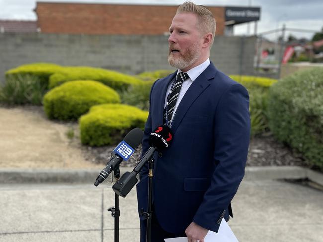 Detective Acting Sergeant Matt McKenzie , from Mill Park’s Serious Crime Taskforce,