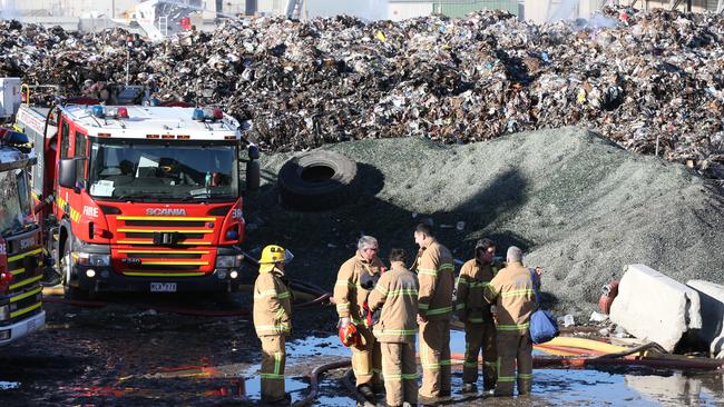 The plant was last month shut down by the EPA. Picture: David Crosling