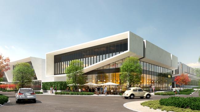 Artist's impression of Roseworthy town centre project. Picture: Hames Sharley