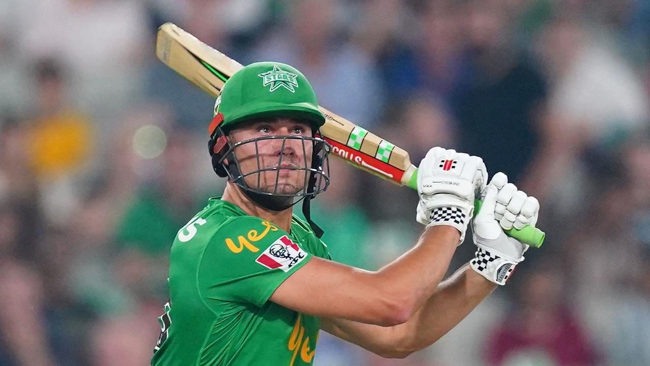 Can you leave out Marcus Stoinis for Melbourne Stars’ Round 1 double game? Picture: Scott Barbour/AAP