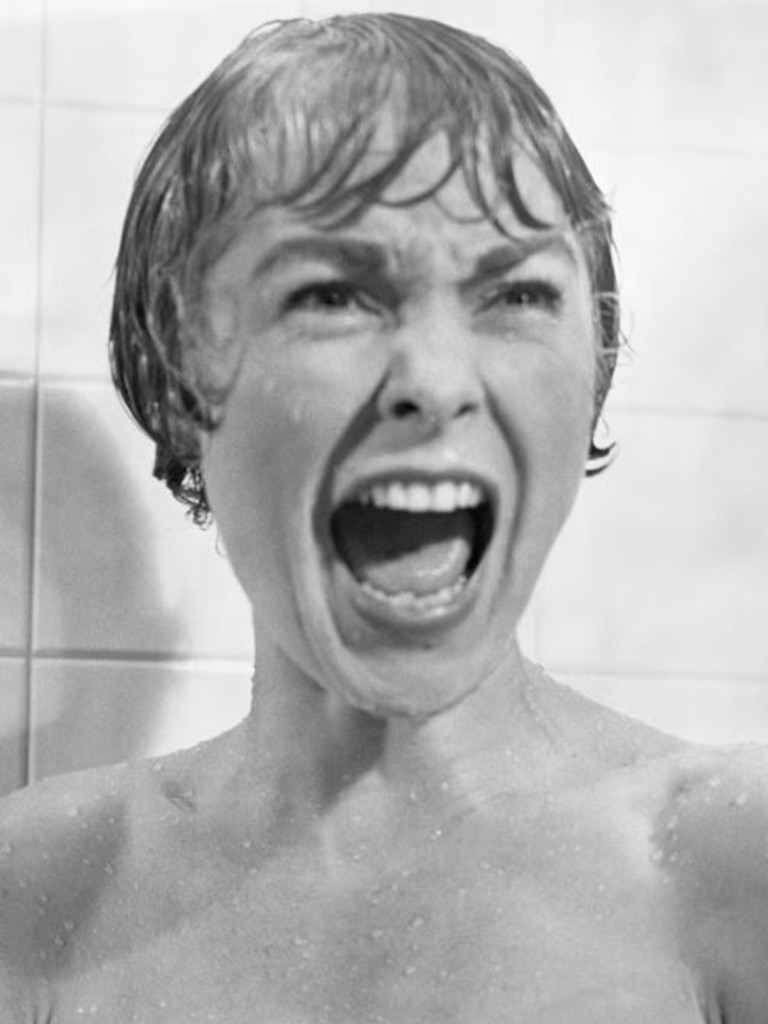 People were shocked at the iconic shower scene in Hitchcock's <i>Psycho</i> (1960). Picture: Universal / Paramount