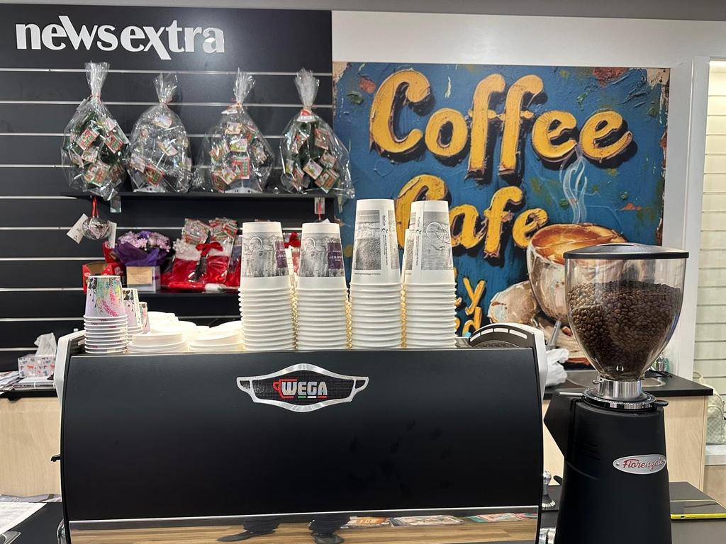 New Extra Kirwan operates a takeaway coffee shop, as well as a newsagency in Thuringowa Village Shopping Centre. Picture: Supplied.