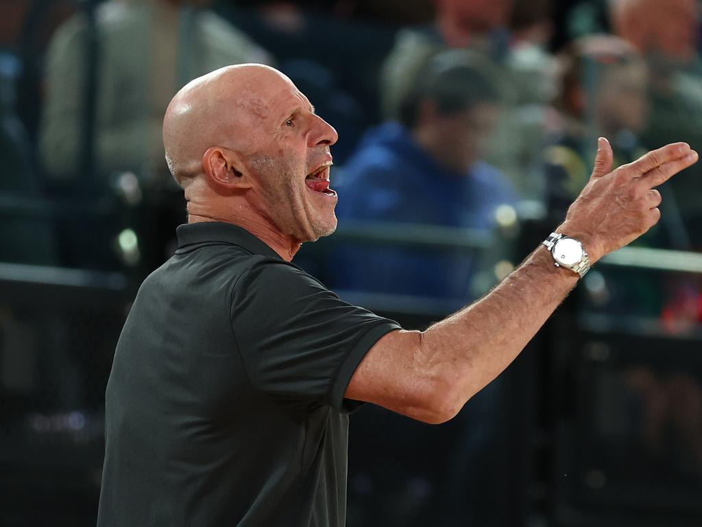 Brian Goorjian will again coach the Boomers. Picture: Graham Denholm/Getty Images