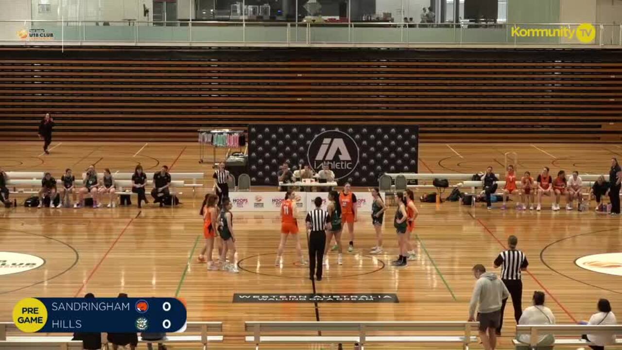 Replay: Sandringham Sabres v Hills Hornets (Girls quarterfinal) - 2024 BA Under-18 Club Championships Day 4