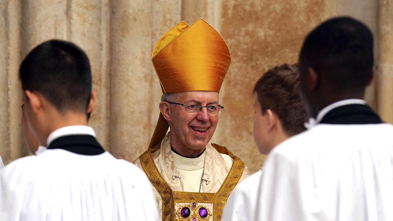 Archbishop of Canterbury Justin Welby. Picture: Andrew Milligan/AFP