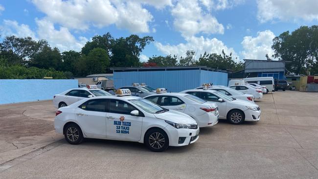 A Blue Taxi Company driver has called for tougher penalties for rock-throwers.