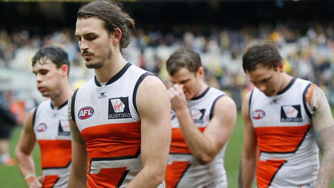 Phil Davis was terrific for the Giants, but they didn’t have enough winners. Picture: Getty Images