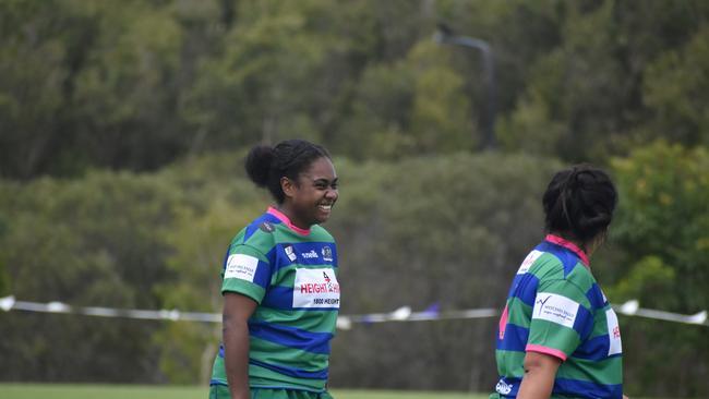Premier Womenâ€™s rugby between GPS and University. Saturday March 25, 2023. Picture: Nick Tucker.