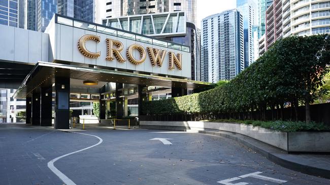 Crown Casino in Melbourne. Picture: AAP/Michael Dodge