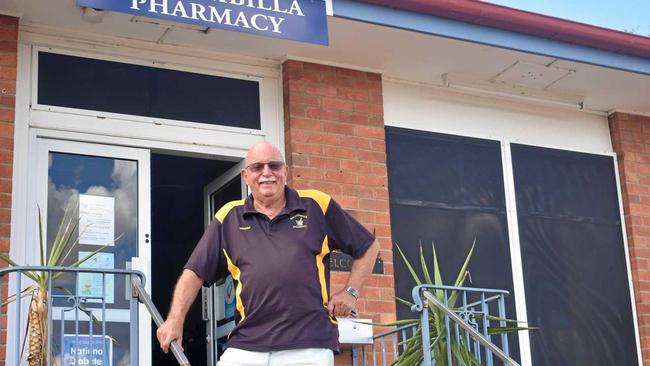 WAVING GOODBYE: Graham Beissel has sold the Wallumbilla pharmacy after three years in the community. Picture: Ellen Ransley