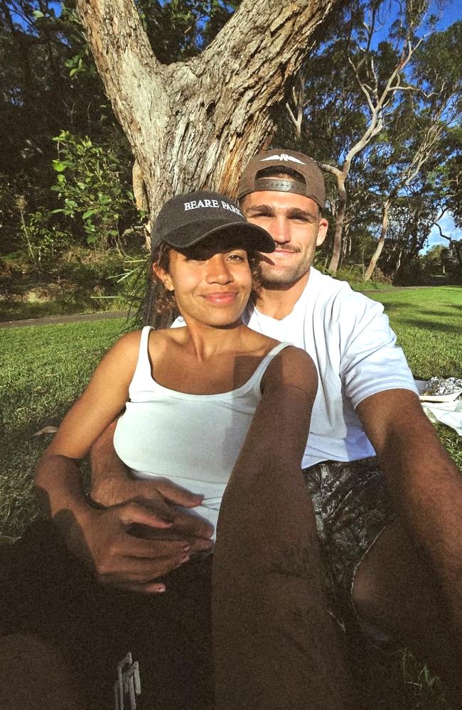 Mary Fowler and Nathan Cleary are in a long-distance relationship. Picture: Instagram