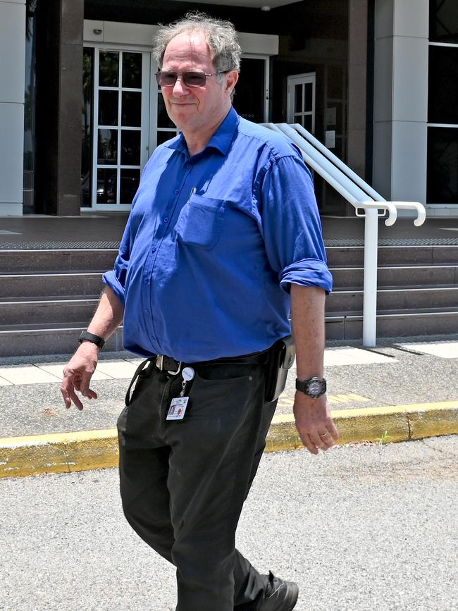 Dr Rob Parker outside the Supreme Court on Thursday. Picture: Julianne Osborne