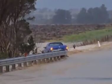 Flooding in the Gippsland region. Picture; Shannen McDonald