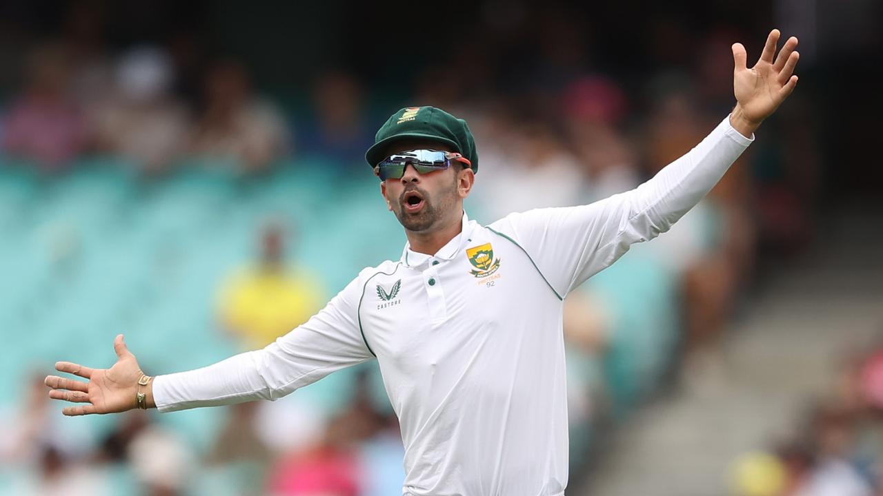 Keshav Maharaj has endured a tough summer in Australia. Picture: Getty