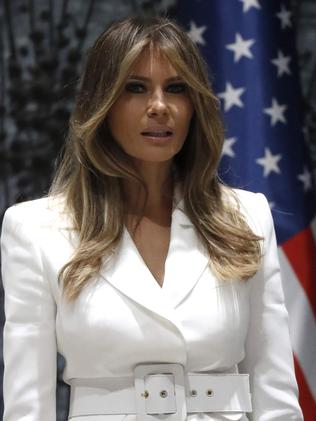 US first lady Melania Trump. Picture: AFP/Thomas Coex